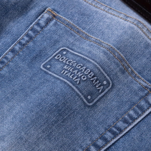 ブランドジーンズ素材ディテール